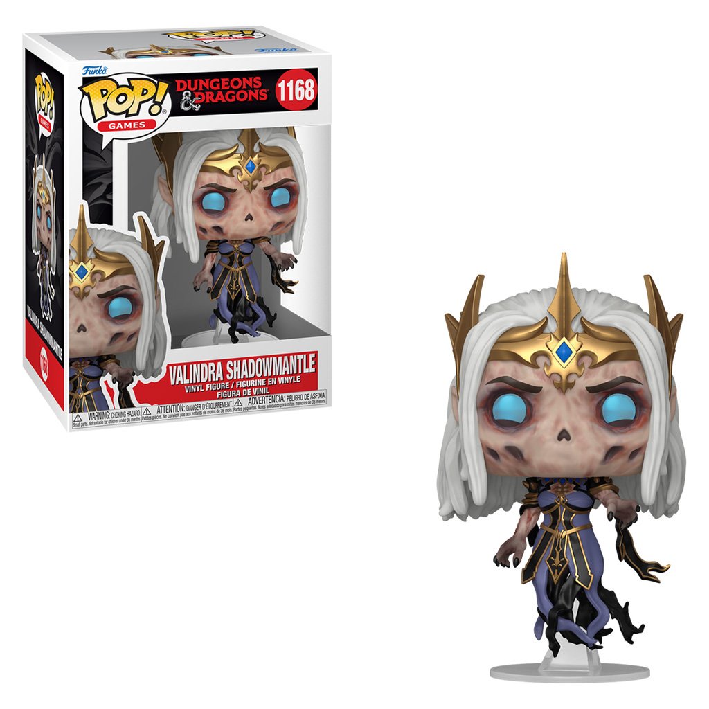 Funko Pop Games Dungeons & Dragons – Valindra Shadowmantle 1168