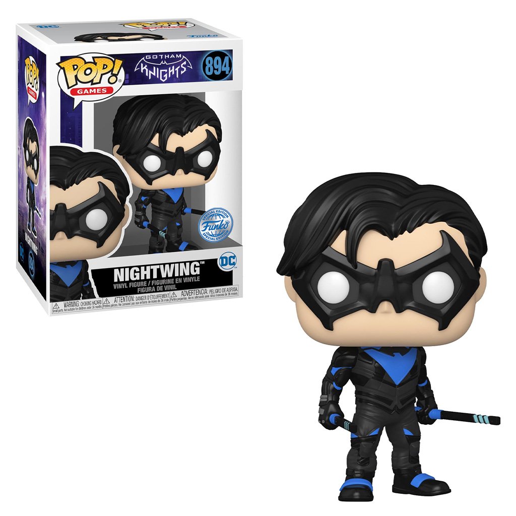 Funko Pop Games Gotham Knights Super Sized 10″ Exclusive – Nightwing 896