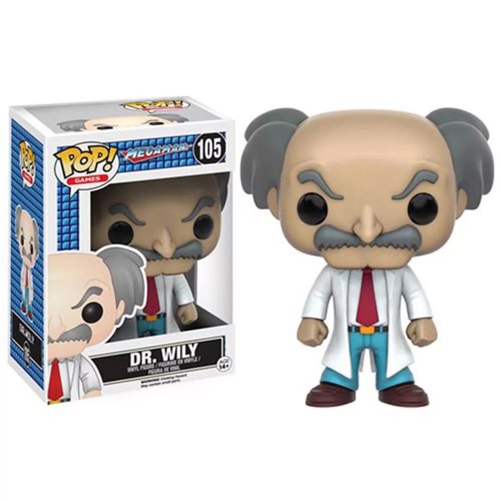 Funko Pop Games Megaman Mega Dr.willy 105