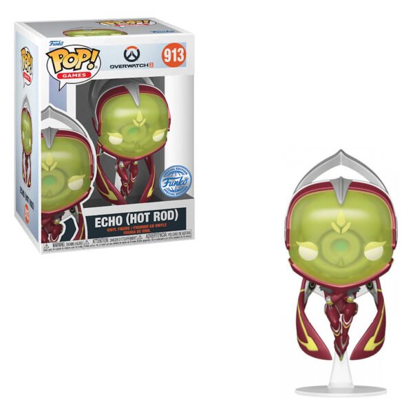 Funko Pop Games Oeverwatch 2 Exclusive - Echo 913 (hot Rod)