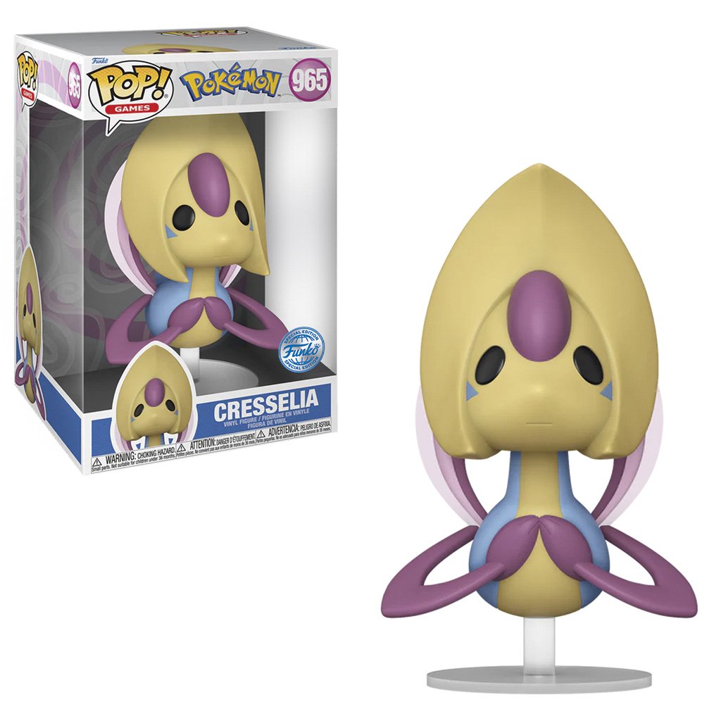 Funko Pop Games Pokémon 10″ Exclusive – Cresselia 965