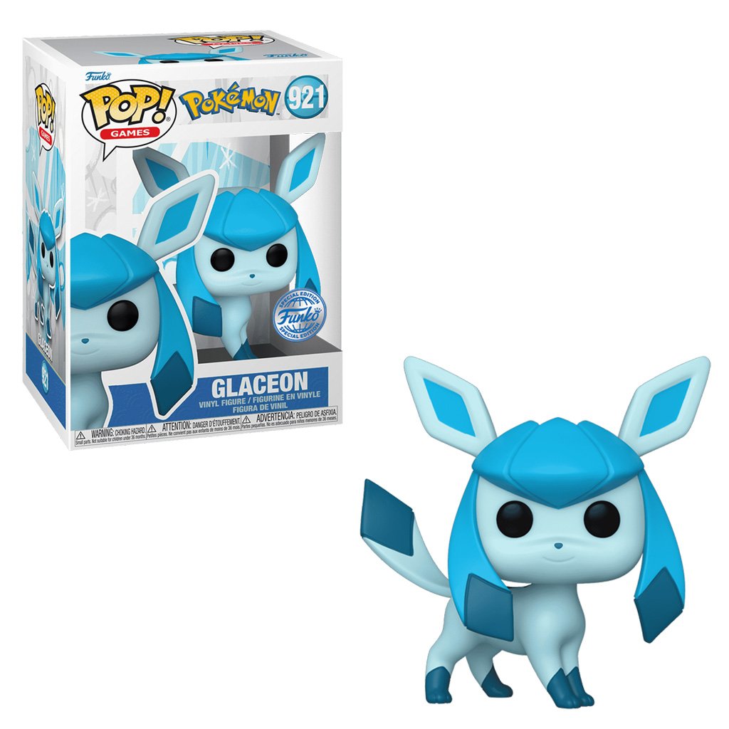 Funko Pop Games Pokémon 10″ Exclusive – Glaceon 930