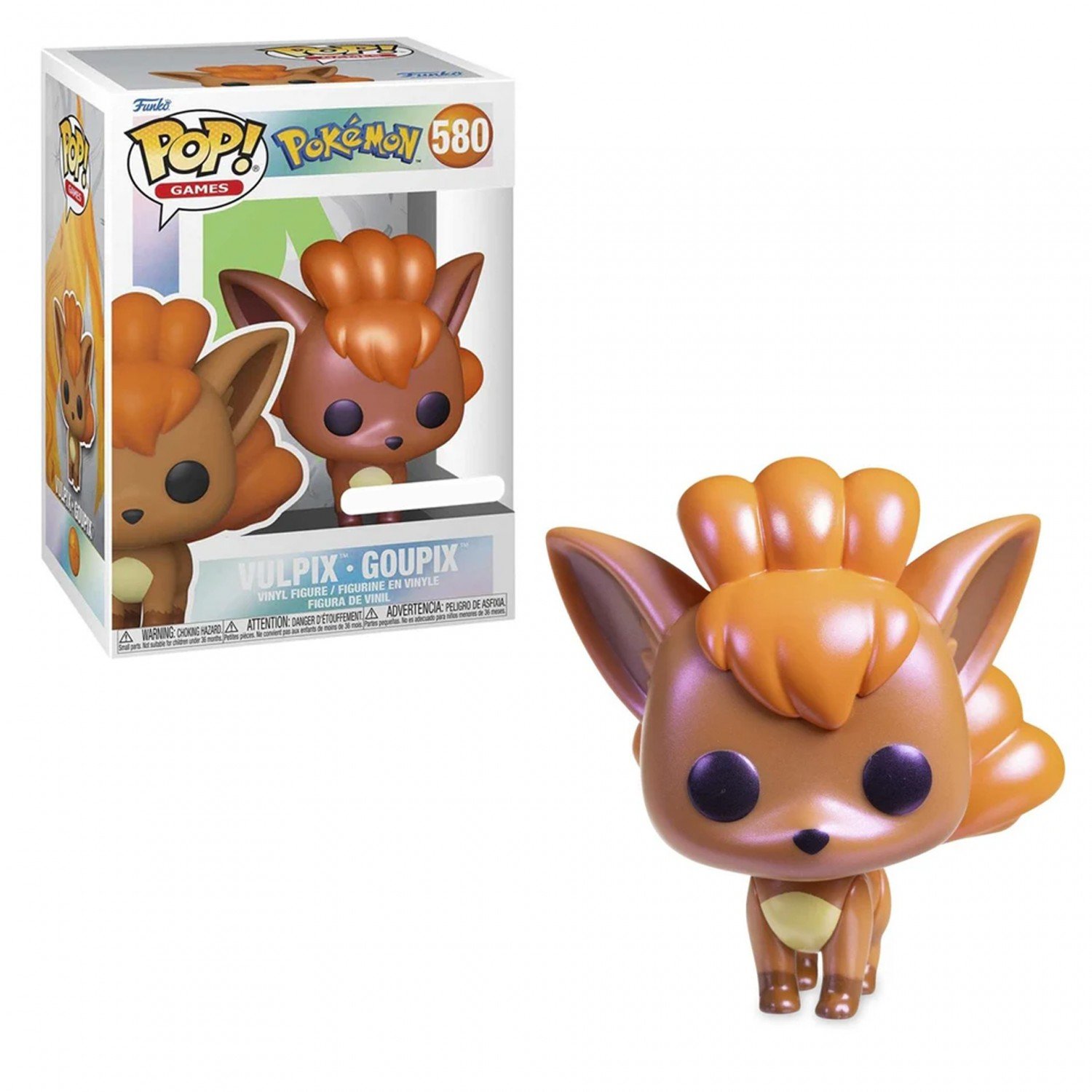 Funko Pop Games Pokémon Exclusive – Vulpix Goupix 580