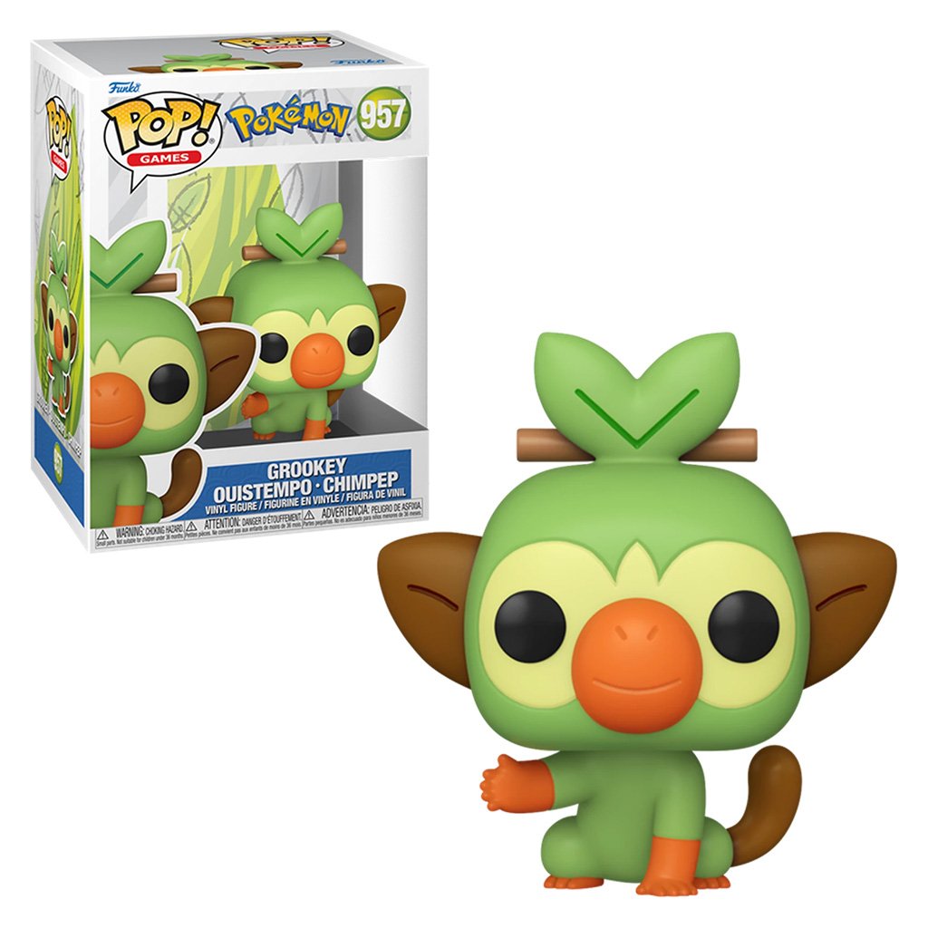 Funko Pop Games Pokémon – Grookey 957