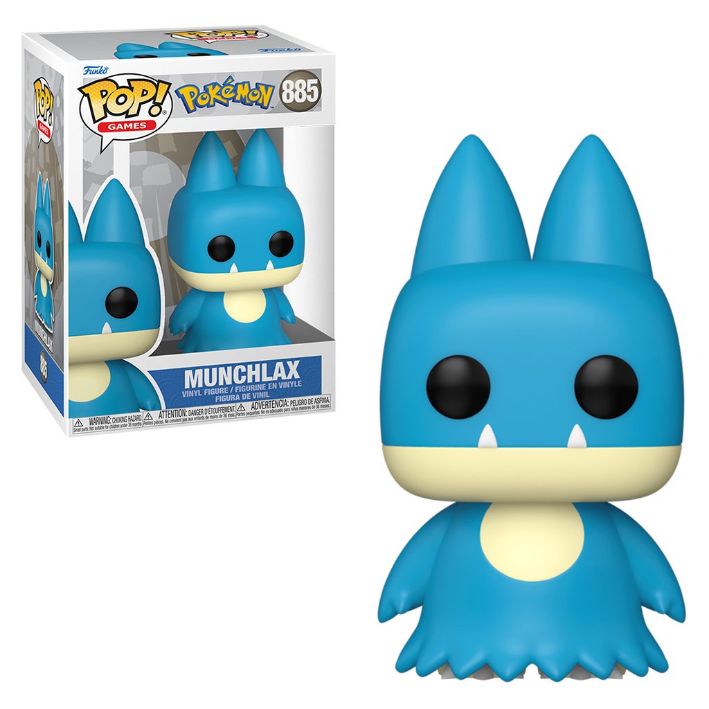 Funko Pop Games Pokémon S7-MUNCHLAX 885