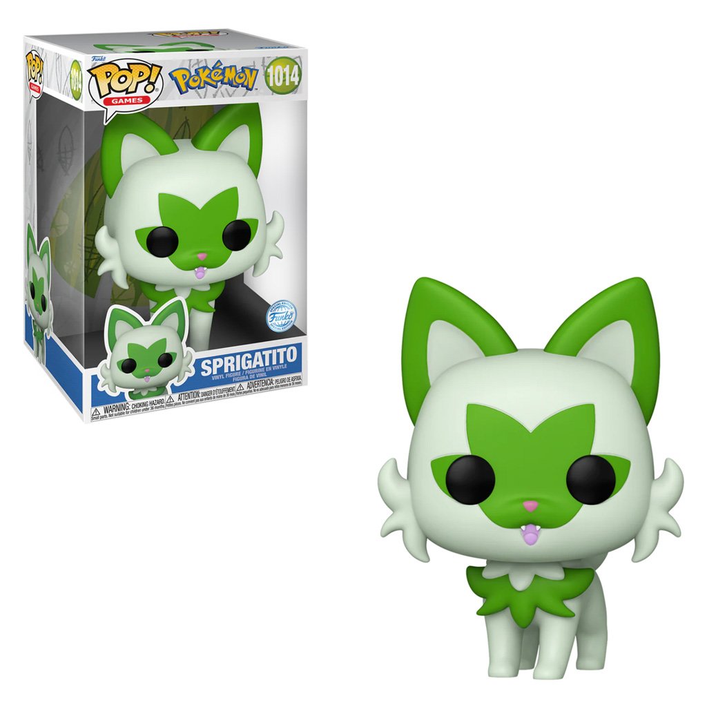 Funko Pop Games Pokémon Super Sized 10″ Exclusive – Sprigatito 1014
