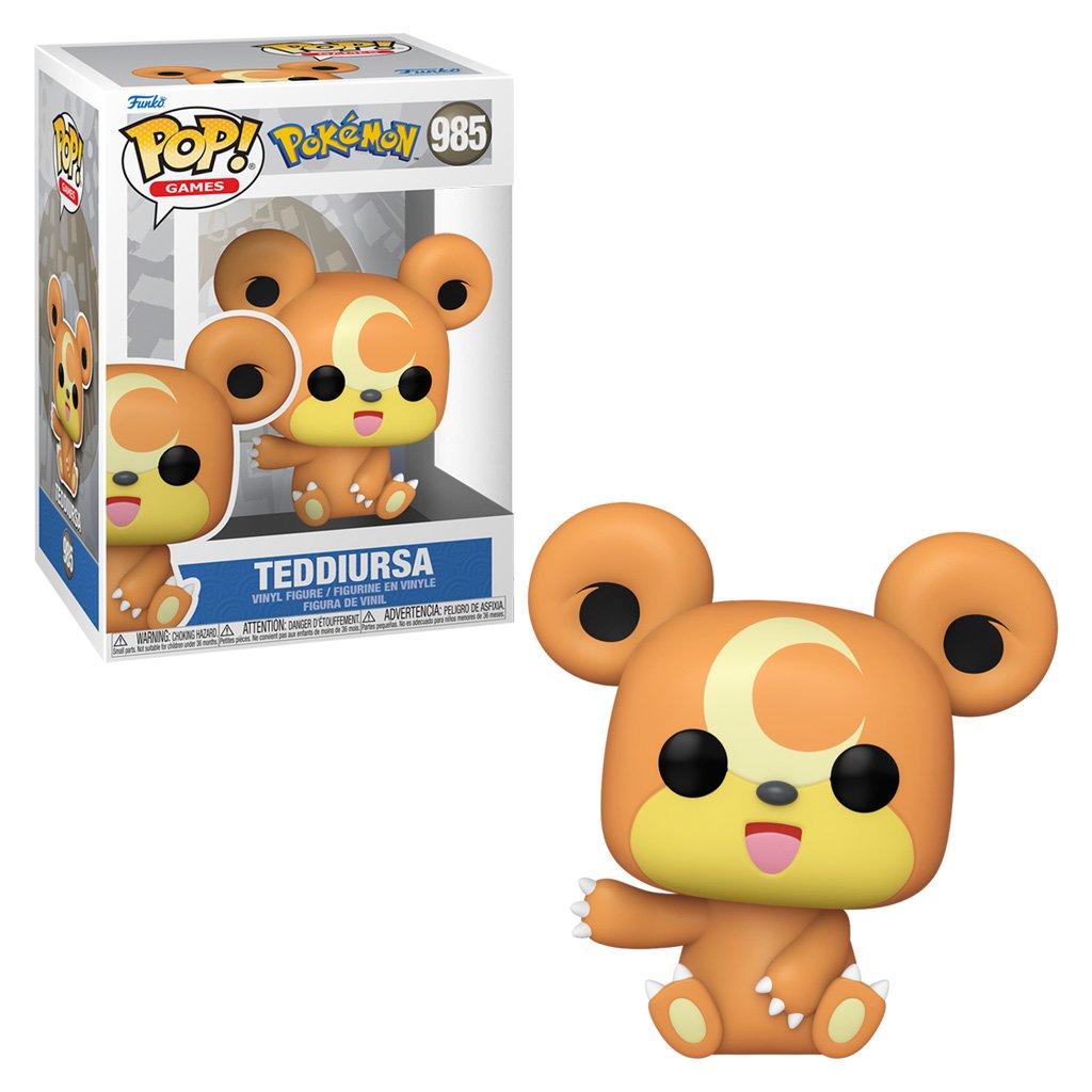 Funko Pop Games Pokémon – Teddiursa 985