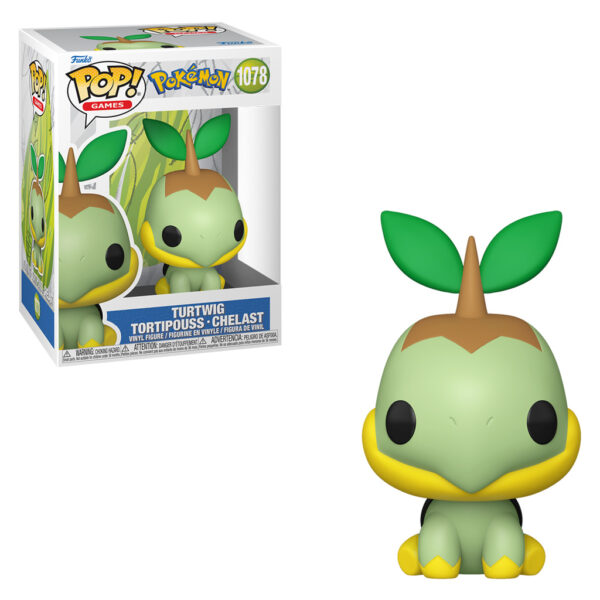 Funko Pop Games Pokémon - Turtwig / Tortipouss / Chelast 1078