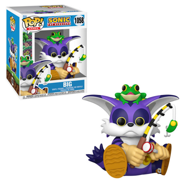 Funko Pop Games Sonic The Hedgehog - Big 1058