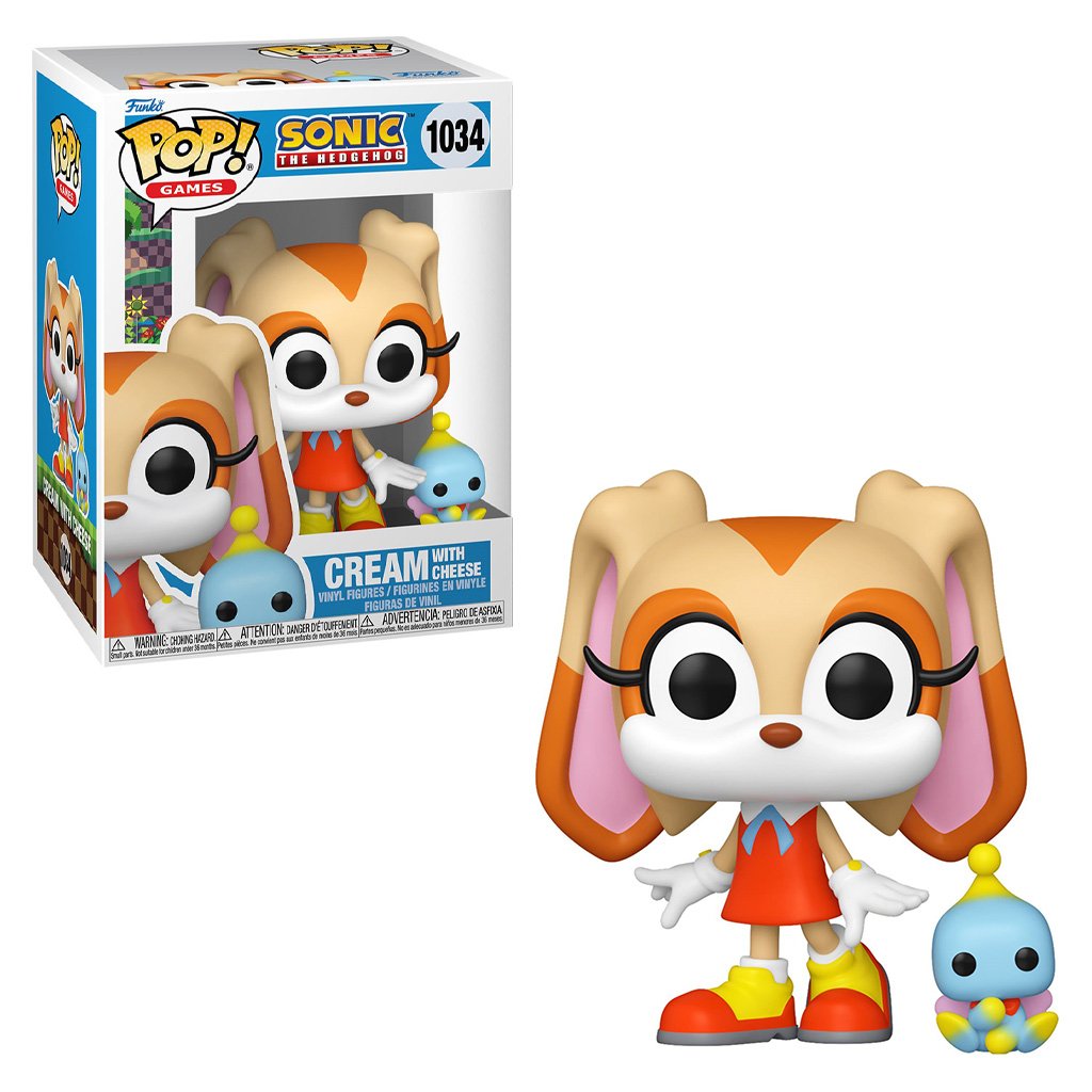 Funko Pop Games Sonic The Hedgehog – Cream With Cheese 1034