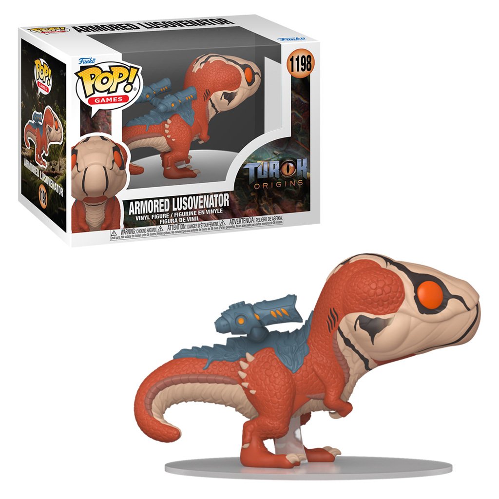 Funko Pop Games Turok Origins – Armored Lusovenator 1198