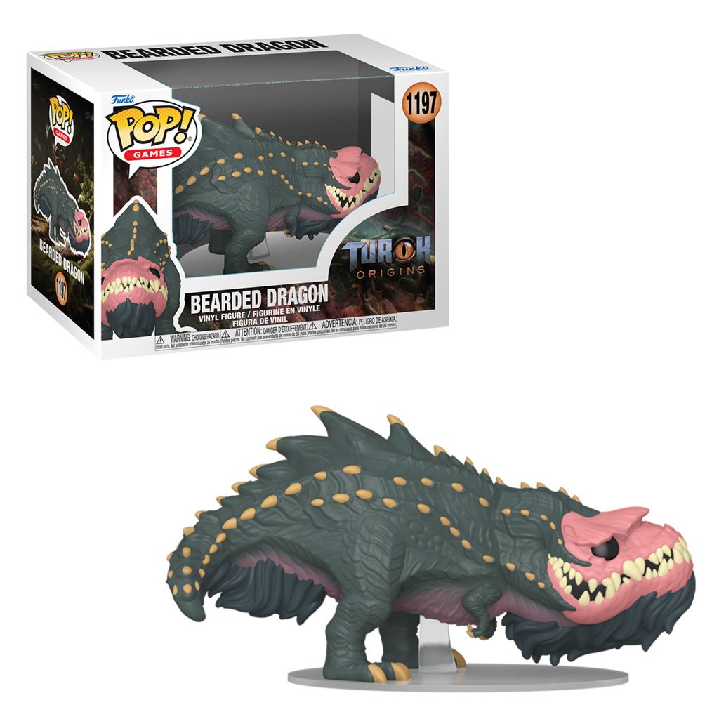 Funko Pop Games Turok Origins – Bearded Dragon 1197