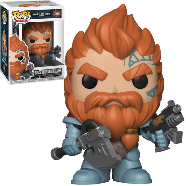 Funko Pop Games Warhammer 40K-SPACE Wolves Pack Leader 502