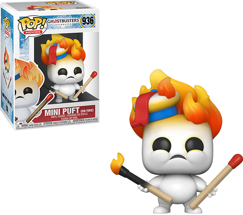 Funko Pop Ghostbusters Afterlife – Mini Puft On Fire 936