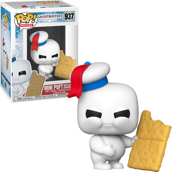 Funko Pop Ghostbusters Afterlife - Mini Puft 937 (with Graham Cracker)