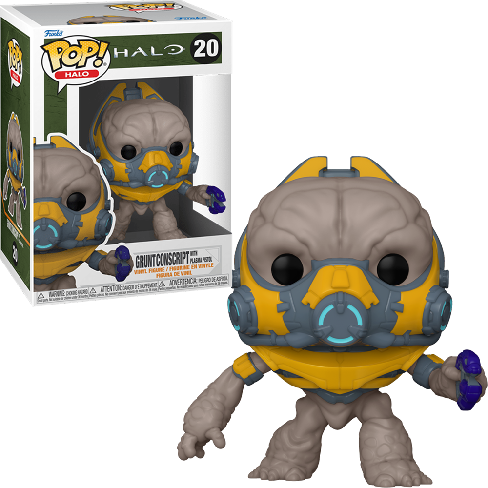 Funko Pop Halo – Grunt Conscript Plasma Pistol 20