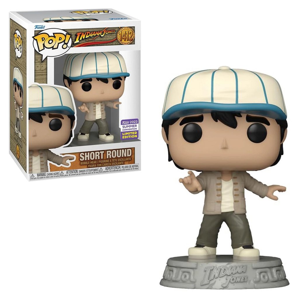 Funko Pop Indiana Jones Summer Convention 2023-SHORT Round 1412