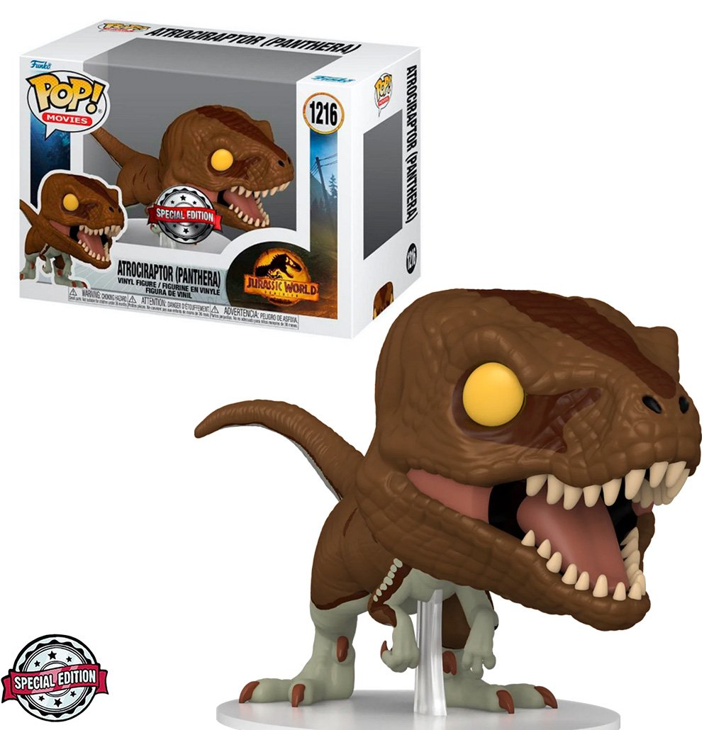 Funko Pop Jurassic World Dominion Exclusive – Atrociraptor Panthera 1216