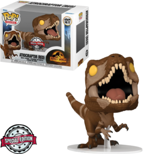 Funko Pop Jurassic World Dominion Exclusive - Atrociraptor 1217 (red)