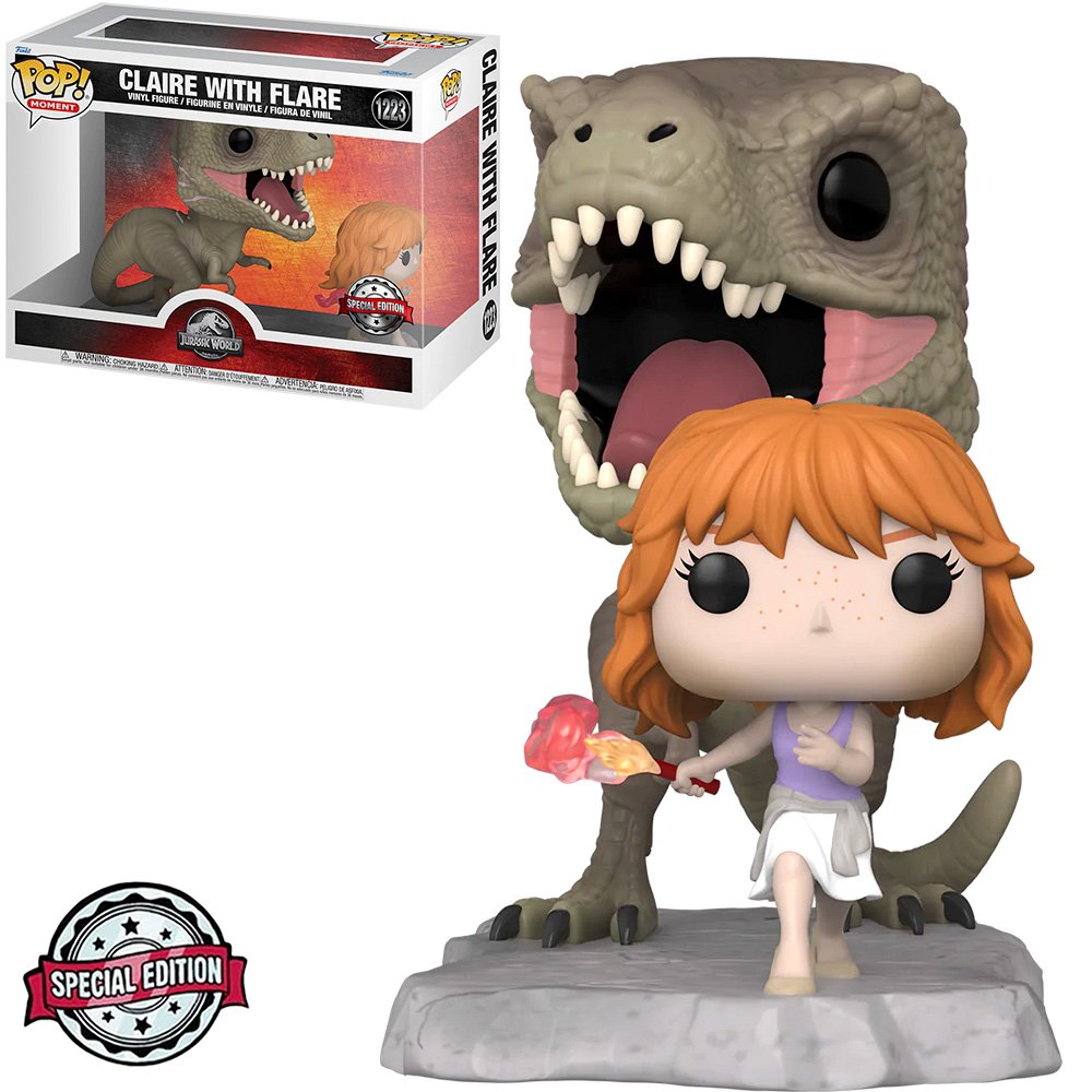 Funko Pop Jurassic World Dominion Exclusive – Claire W/flare 1223