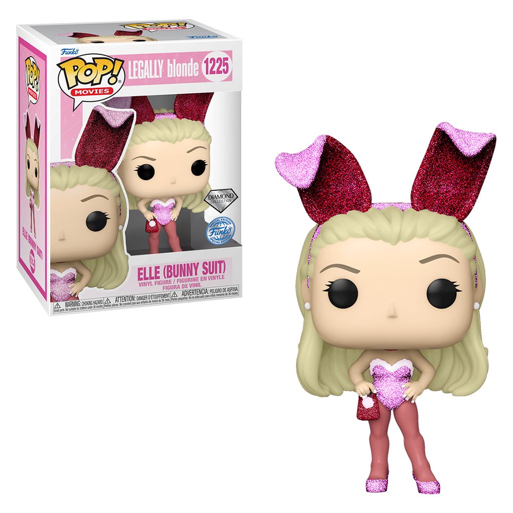 Funko Pop Legally Blonde Exclusive – Elle In Bunny Suit 1225 (diamond Collection)