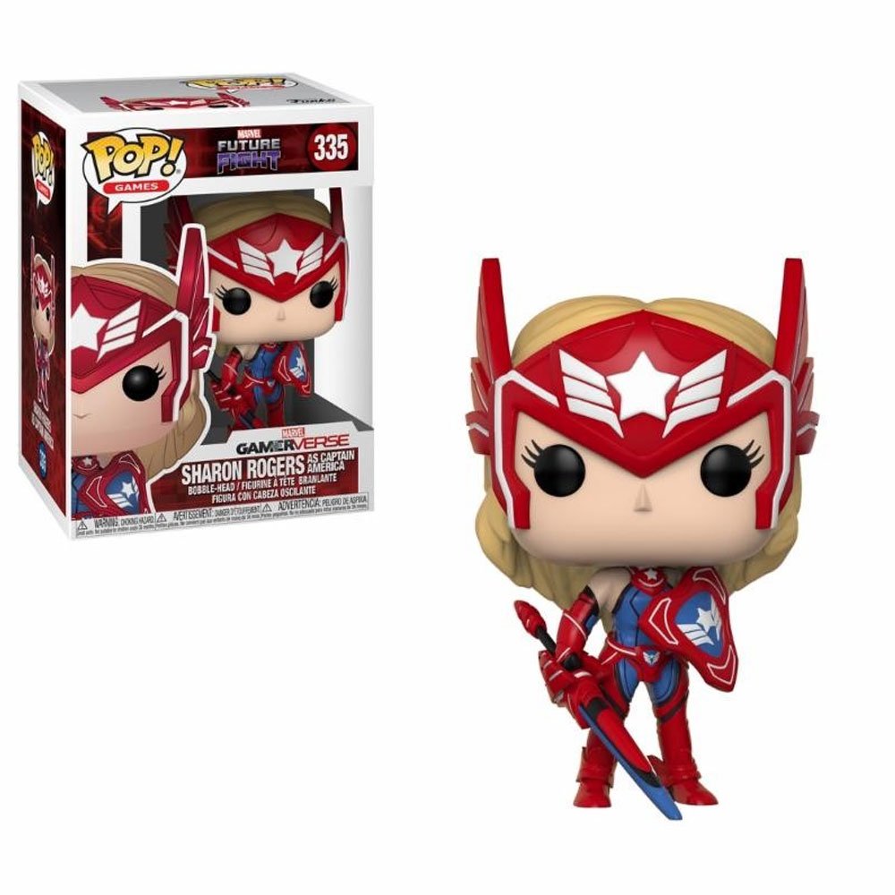 Funko Pop Marvel Gamerverse Future Fight – Sharon Rogers 335