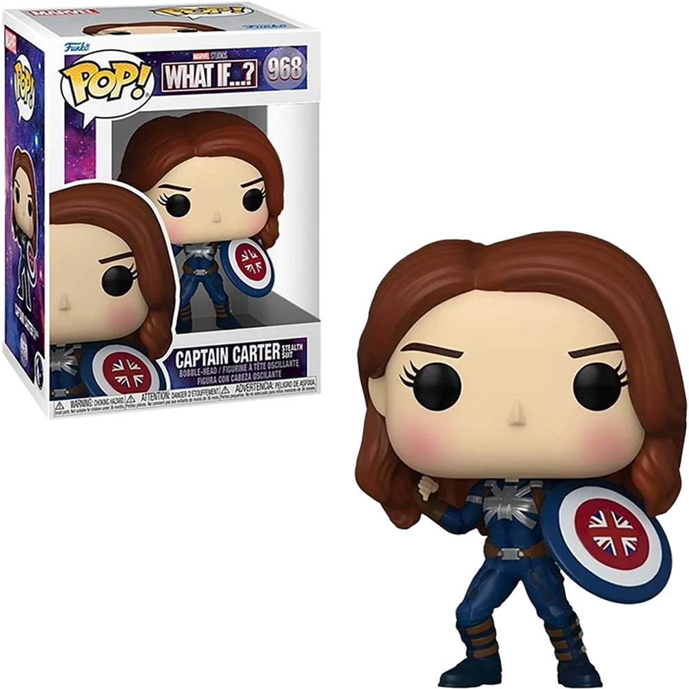 Funko Pop Marvel What If…? – Captain Carter 968 (stealth Suit)