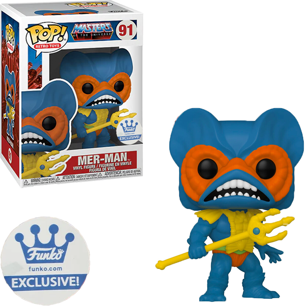 Funko Pop Masters Of The Universe Exclusive – Mer-man 91