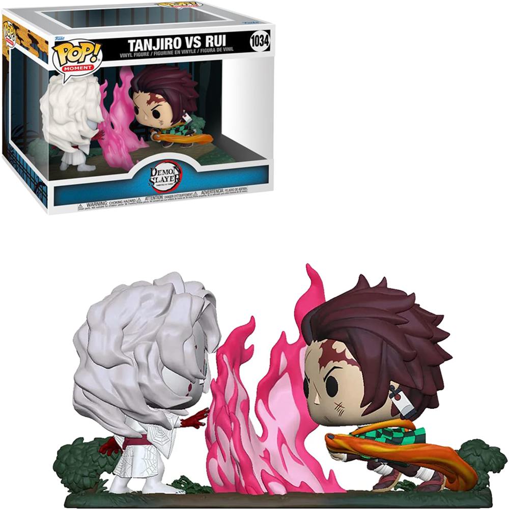Funko Pop Moment Demon Slayer – Tanjiro Vs Rui 1034