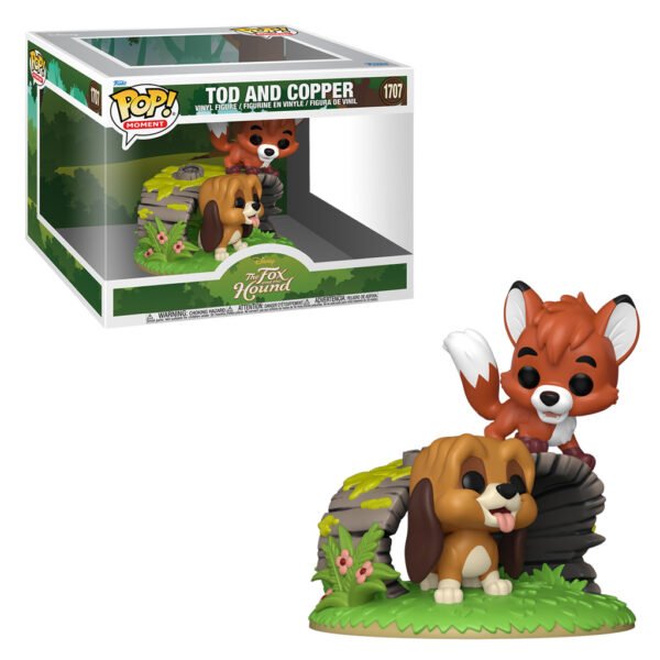 Funko Pop Moment Disney The Fox And The Hound - Tod And Copper 1707