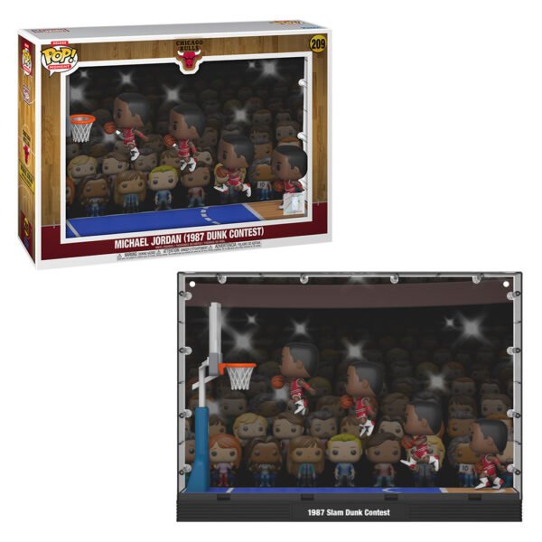 Funko Pop Moment Nba: Chicaco Bulls - Michael Jordan 209 (1987 Dunk Contest)