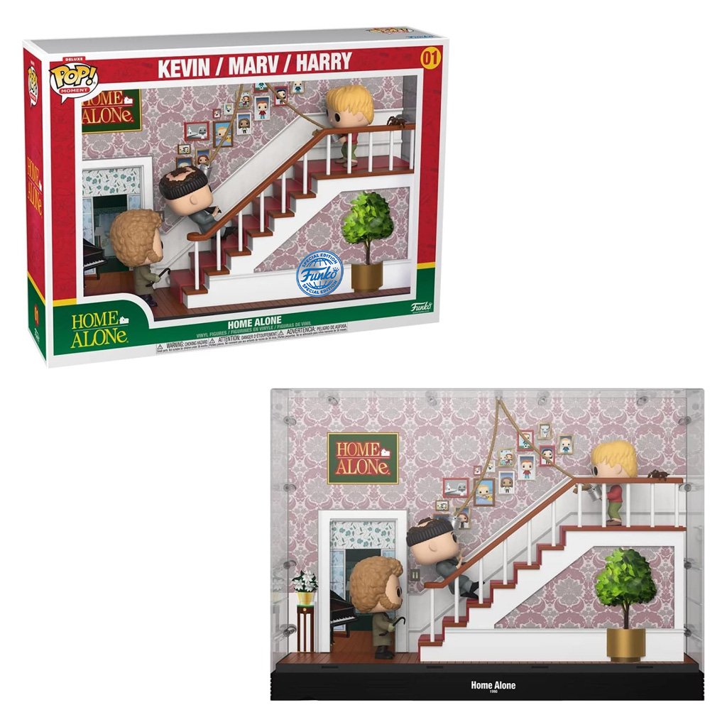 Funko Pop Moments Home Alone Exclusive – Kevin / Marv / Harry 01 (68429)