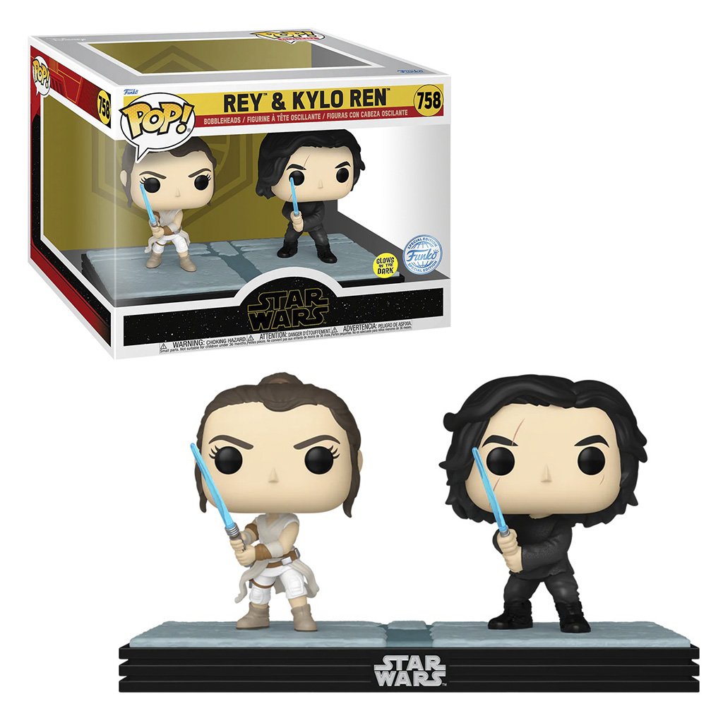 Funko Pop Moments Star Wars Exclusive – Rey & Kylo Ren 758