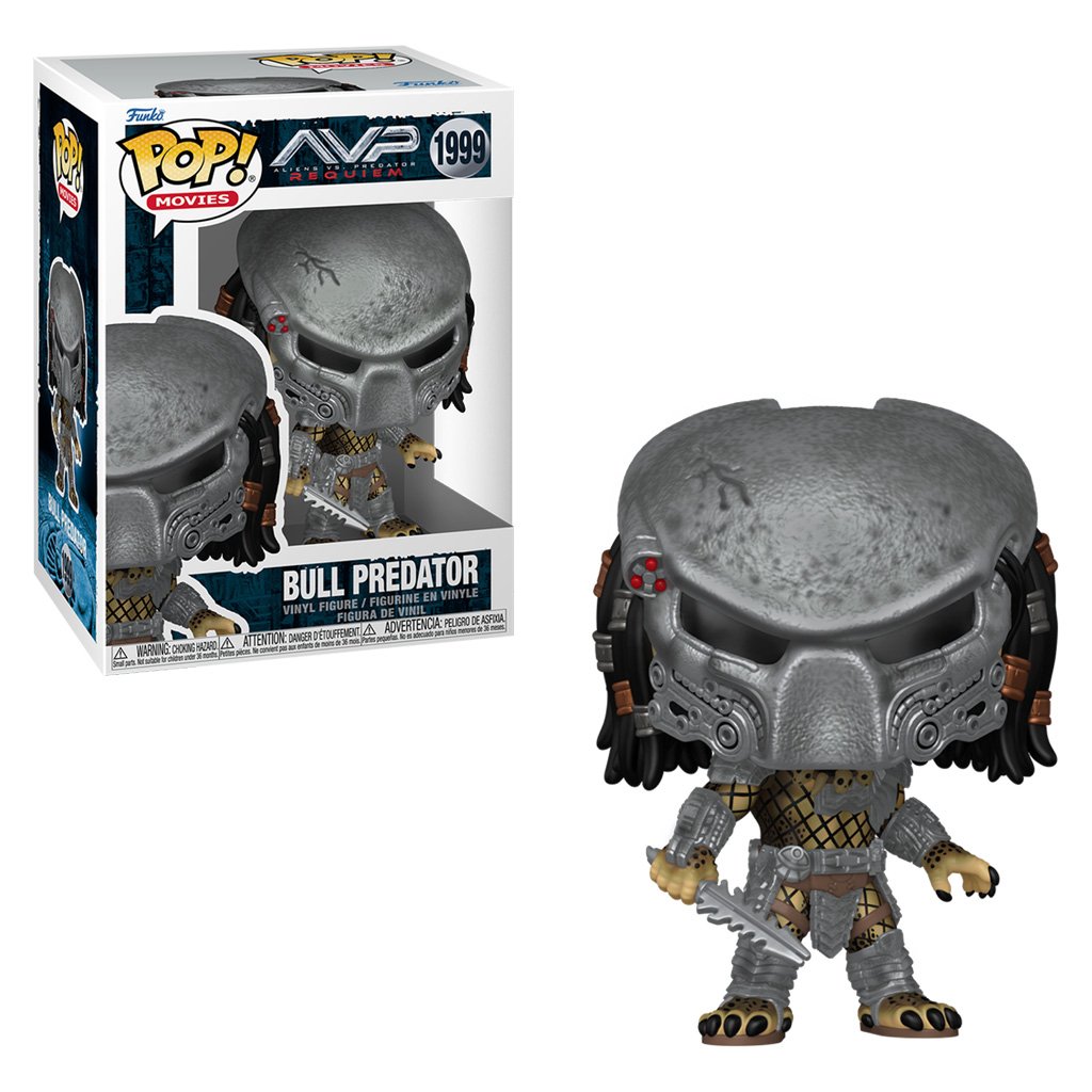 Funko Pop Movies Alien Vs. Predator Requiem – Bull Predator 1999