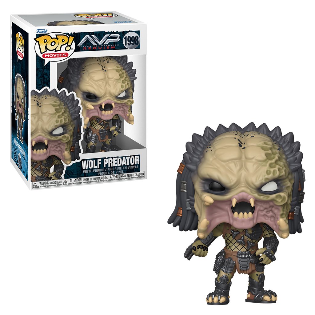 Funko Pop Movies Alien Vs. Predator Requiem – Wolf Predator 1998