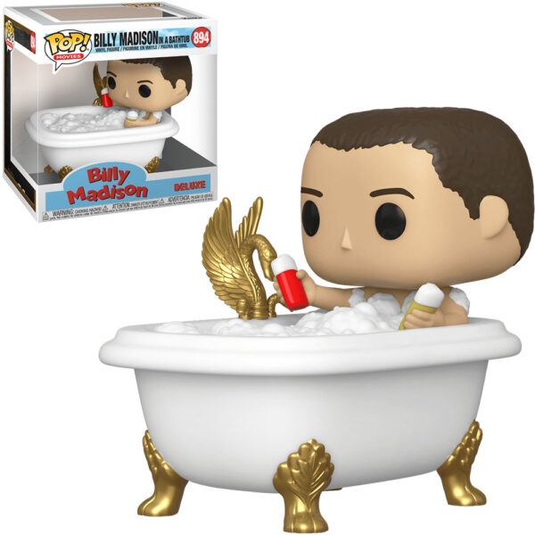 Funko Pop Movies Bill Y Madison Deluxe - Billy Madison In a Bathtub 894