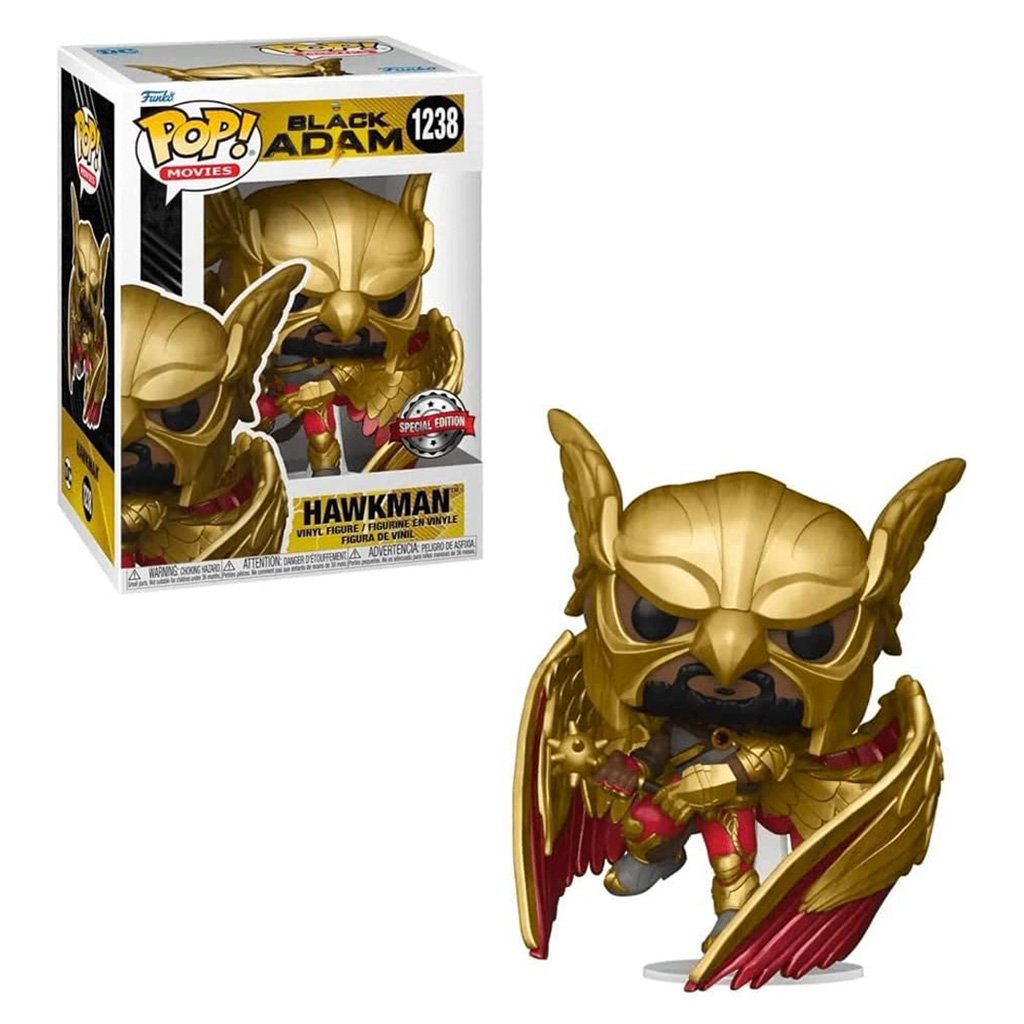 Funko Pop Movies Black Adam Exclusive – Hawkman 1238