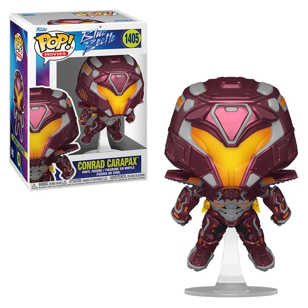 Funko Pop Movies Blue Beetle – Conrad Carapax 1405