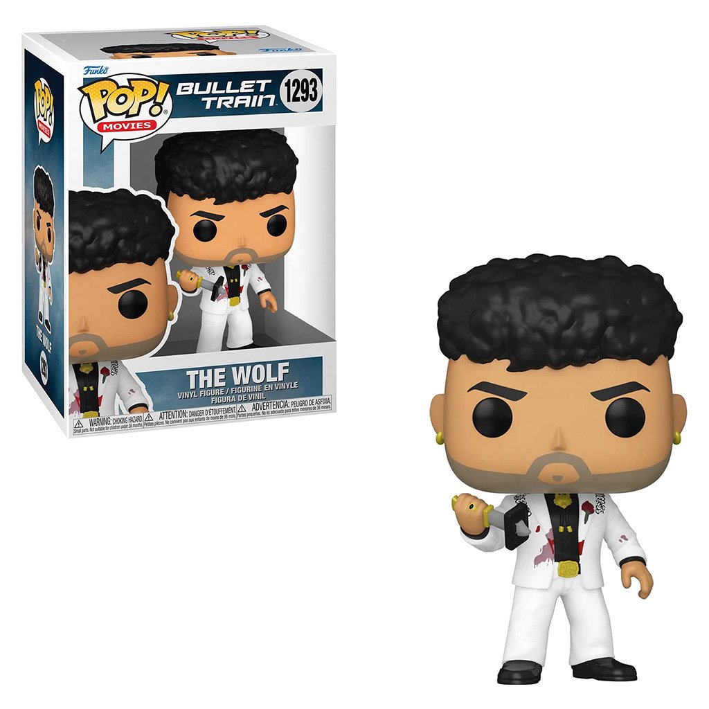 Funko Pop Movies Bullet Train – The Wolf 1293 (bad Bunny)
