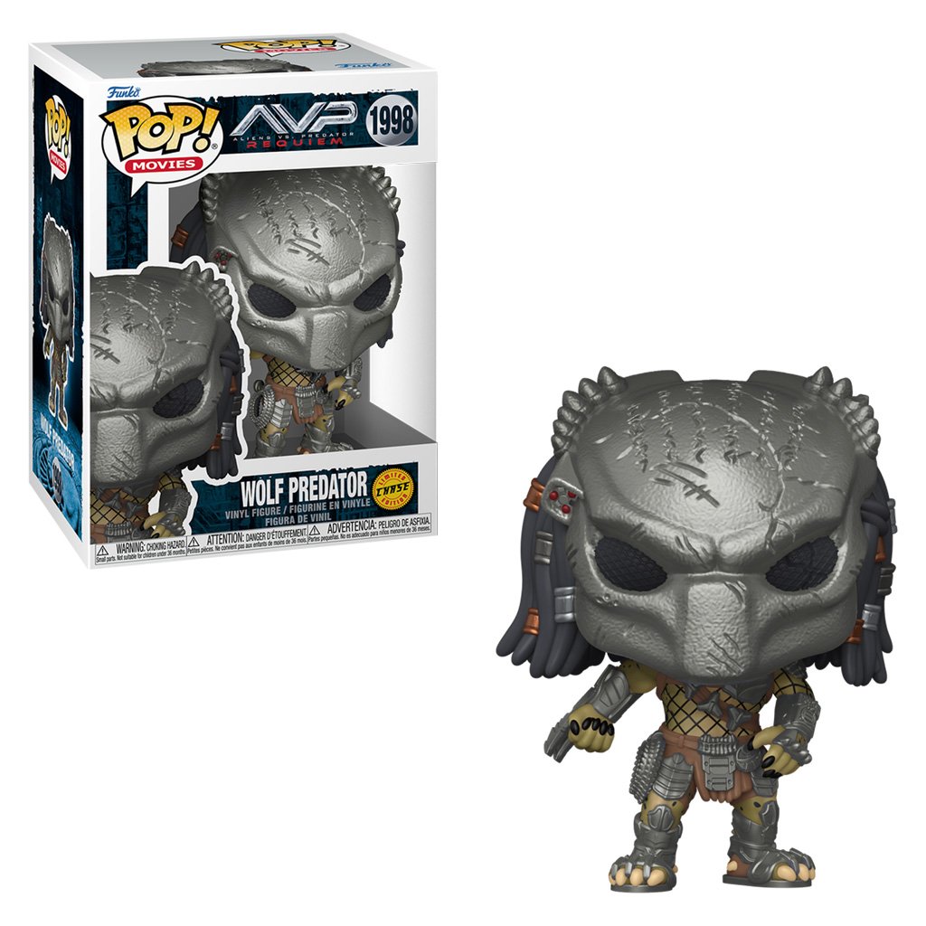 Funko Pop Movies Chase Alien Vs. Predator Requiem – Wolf Predator 1998