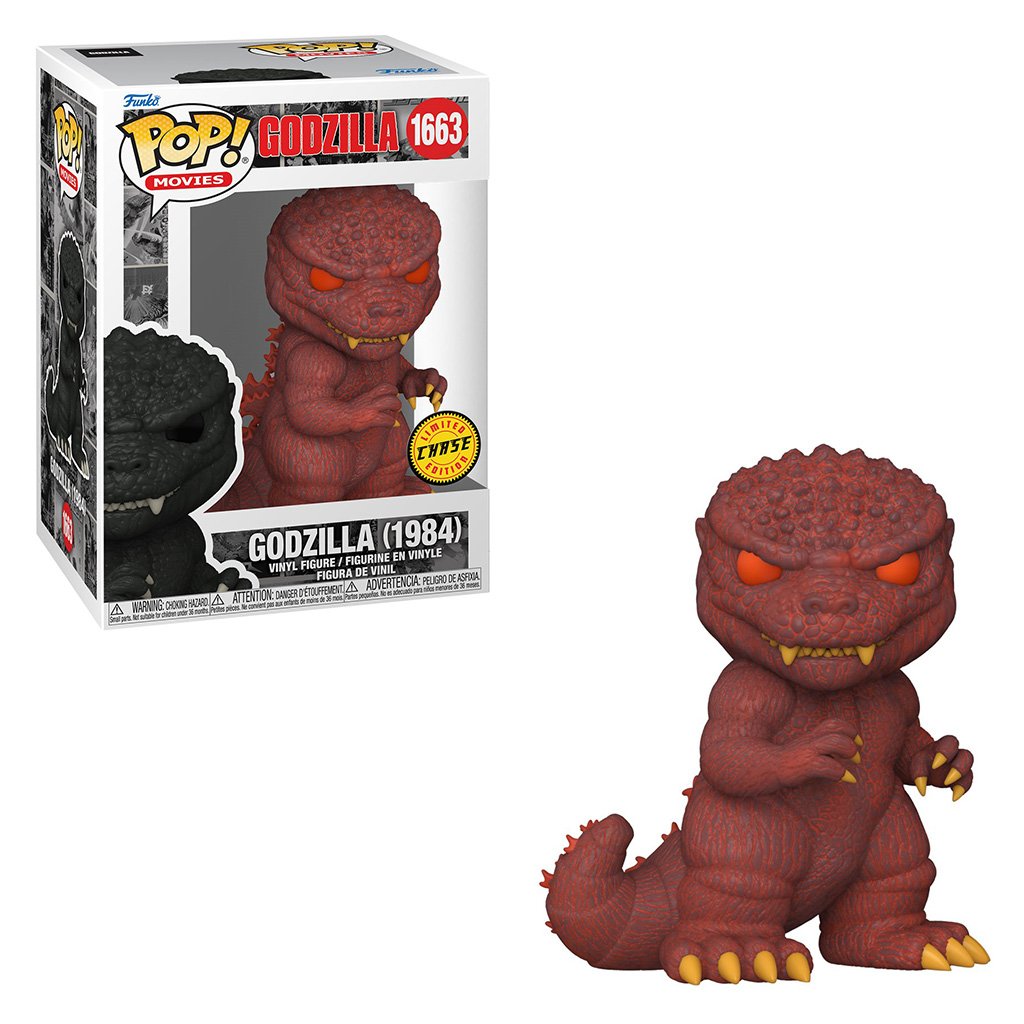 Funko Pop Movies Chase Godzilla 70th Anniversary – Godzilla 1663 (1984)