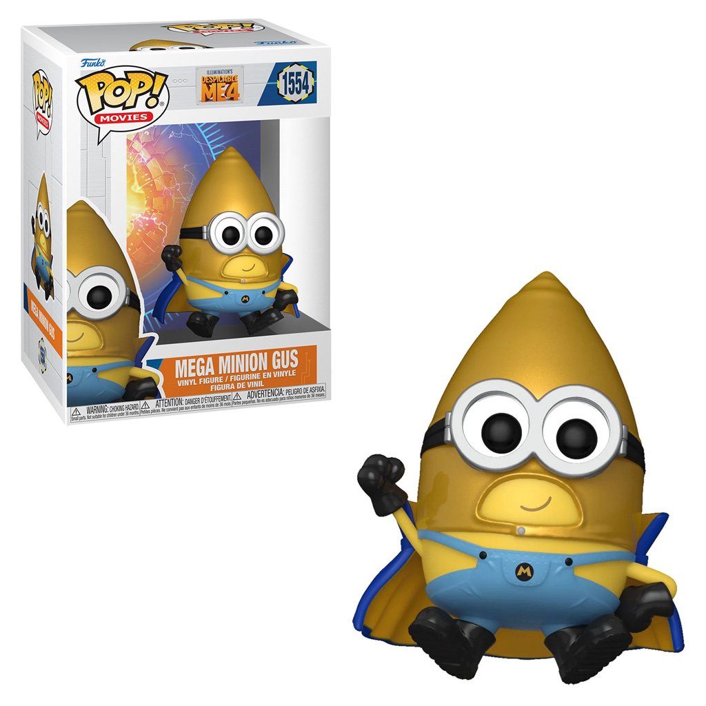 Funko Pop Movies Despicable Me 4-MEGA Minion Gus 1554