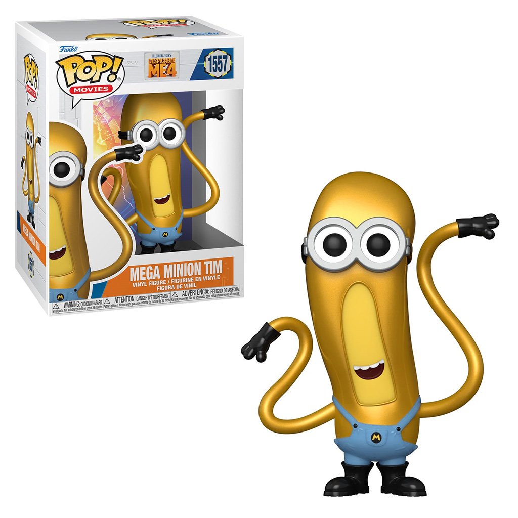 Funko Pop Movies Despicable Me 4-MEGA Minion Tim 1557