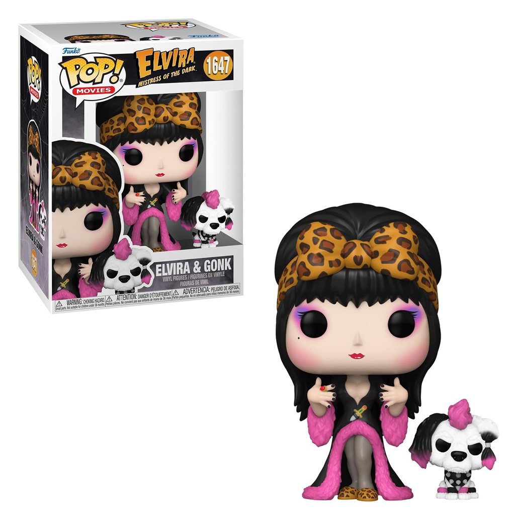 Funko Pop Movies Elvira Mistress Of The Dark - Elvira & Gonk 1647