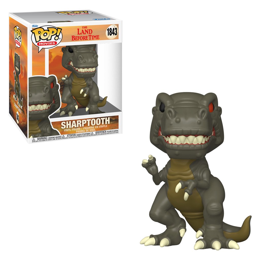 Funko Pop Movies em Busca do Vale Encantado – Sharptooth 1843 (the Land Before Time)