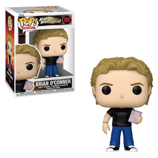 Funko Pop Movies Fast & Furious - Brian O'conner 1992