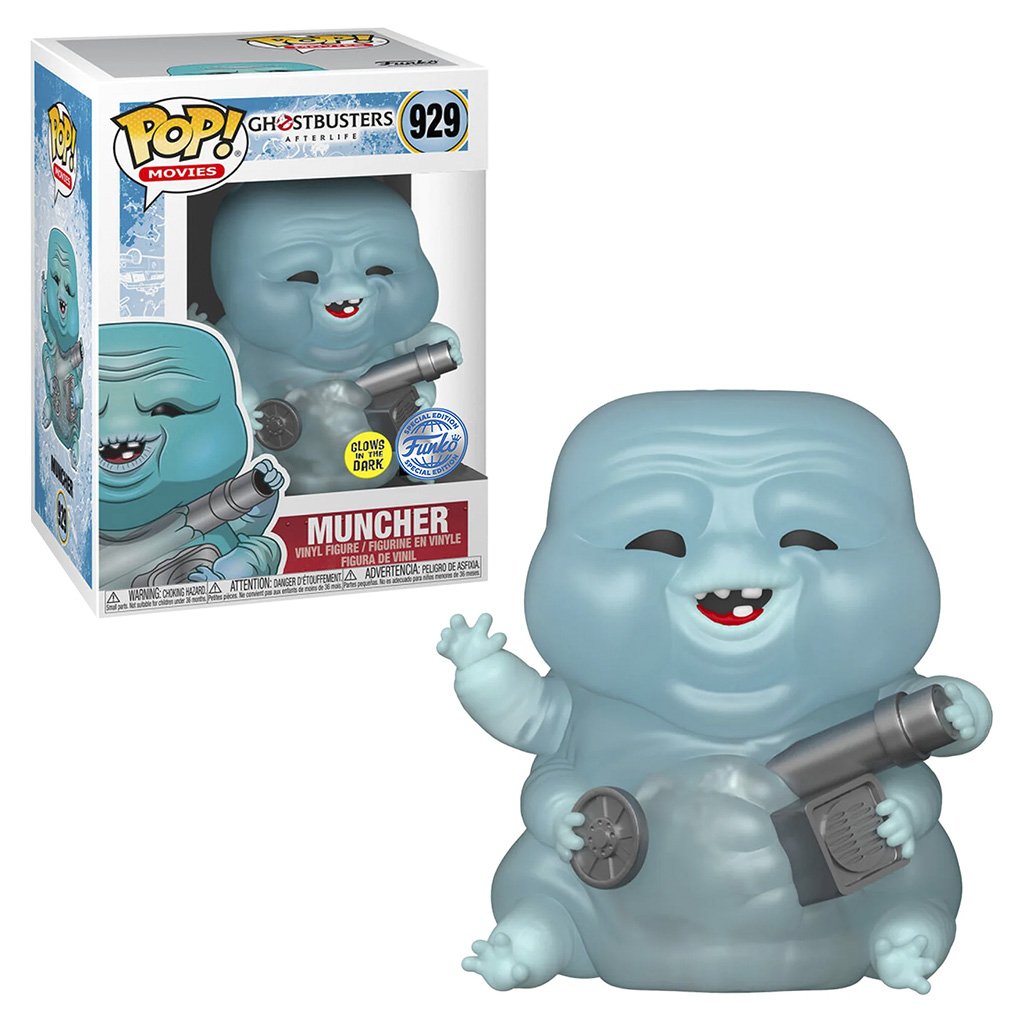 Funko Pop Movies Ghostbusters Afterlife Exclusive – Muncher 929 (glows In The Dark)