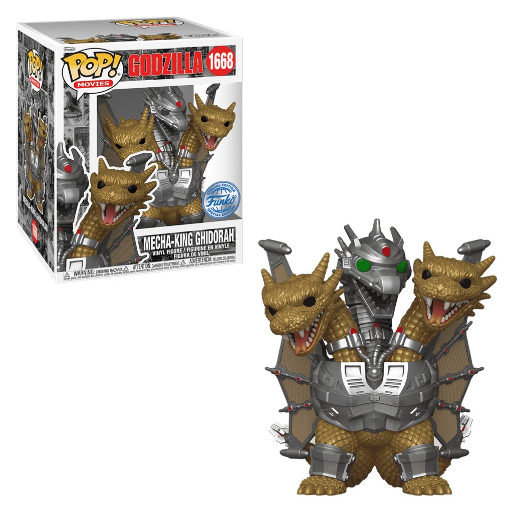 Funko Pop Movies Godzilla 70th Anniversary Exclusive – Mecha-king Ghidorah 1668
