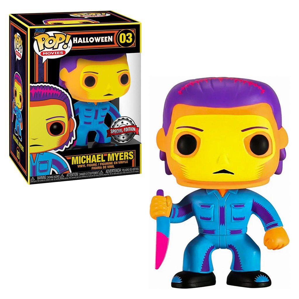 Funko Pop Movies Halloween Exclusive – Michael Myers 03 (black Light)