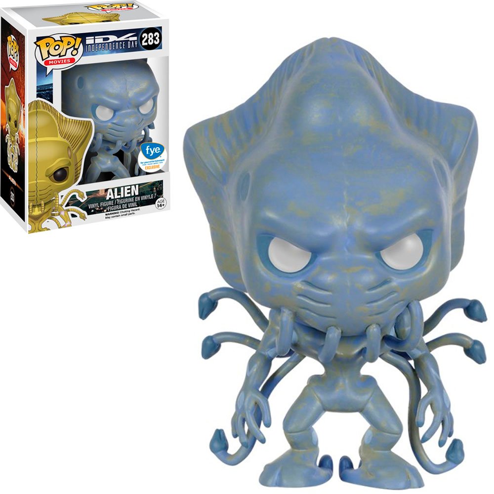 Funko Pop Movies Independence Day – Exclusive – Alien 283 (blue)